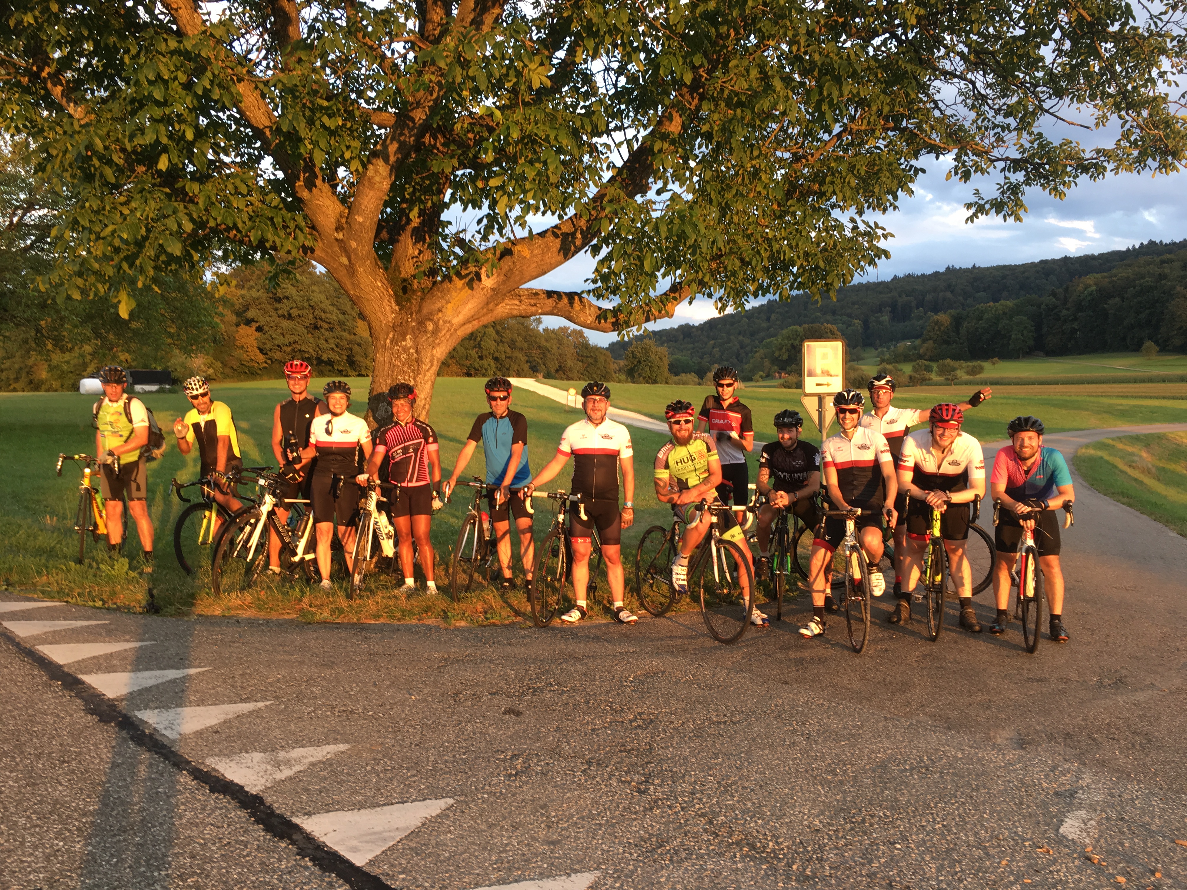 Impressionen vom gestrigen Rollschinkentraining